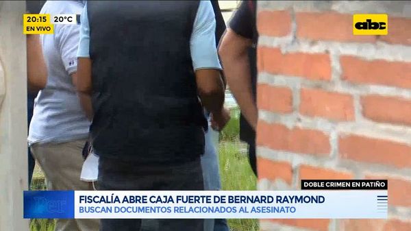 Doble homicidio en Patiño: abren caja fuerte de ciudadano alemán - ABC Noticias - ABC Color