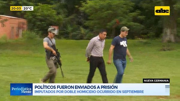 Políticos del PDC fueron enviados a la cárcel de Concepción - ABC Noticias - ABC Color