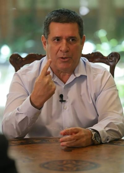 “No tengo un solo ministro denunciado por corrupción”, dijo Horacio Cartes – Prensa 5