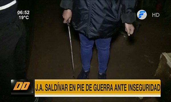 J. Augusto Saldívar en pie de guerra ante inseguridad | Telefuturo