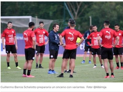 Guillermo Barros Schelotto prepara un onceno con variantes