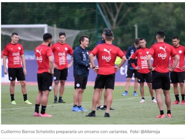 Guillermo Barros Schelotto prepara un onceno con variantes