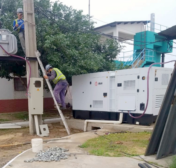 Essap S.A. ultima labores para rehabilitar la Planta de Tratamiento de Agua Potable de Pilar - .::Agencia IP::.
