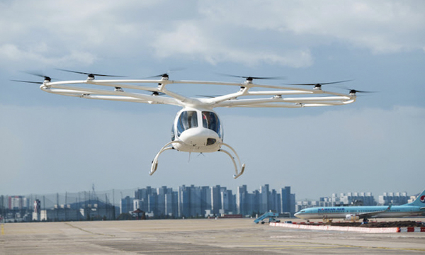 Taxi aéreo más cerca de la realidad: Volocopter realiza su primer vuelo tripulado en Seúl - OviedoPress