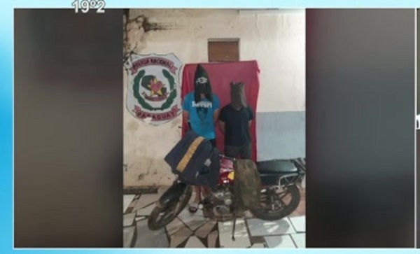 Luque: Presuntos motochorros detenidos - SNT