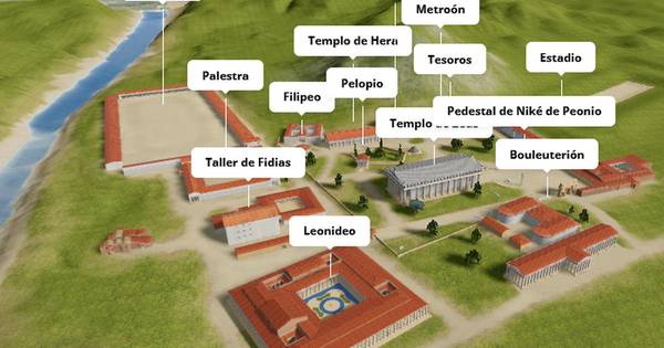 La Nación / La antigua Olimpia de Grecia puede ahora visitarse en línea