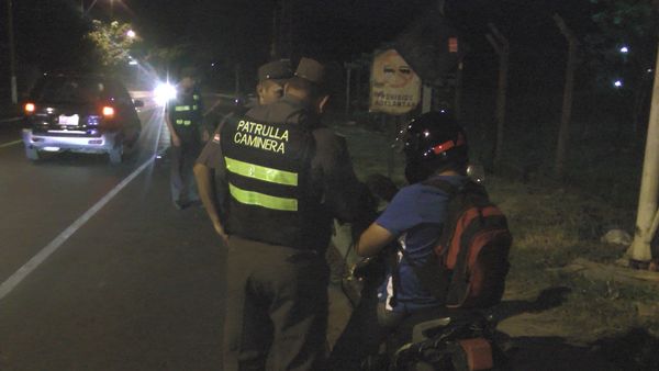 Casi 550 conductores dieron positivo al alcotest