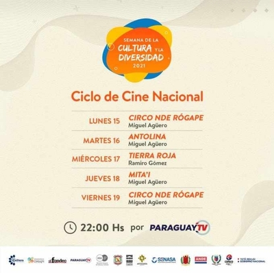 En semana de la Cultura se presenta el ciclo de cine nacional por Paraguay TV - .::Agencia IP::.