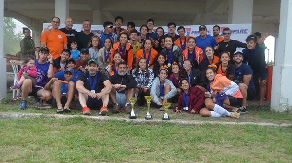 Puerto Sajonia se consagró campeón del Nacional de Remo