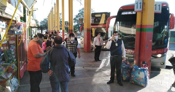 Viajes en bus a Argentina se reanudan este miércoles, anuncia Dinatran