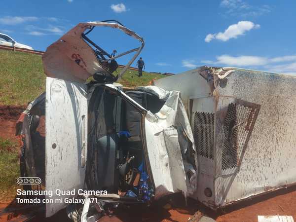 Reportan accidente fatal sobre ruta PY06