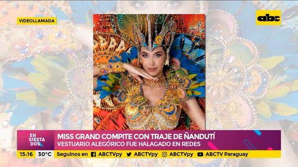La Miss Grand 2021 tendrá un vestuario alegórico bien paraguayo - Ensiestados - ABC Color