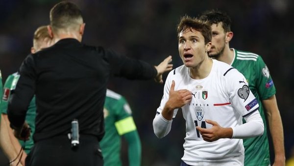 Italia, vigente campeona de Europa, jugará el repechaje por un lugar en Catar 2022