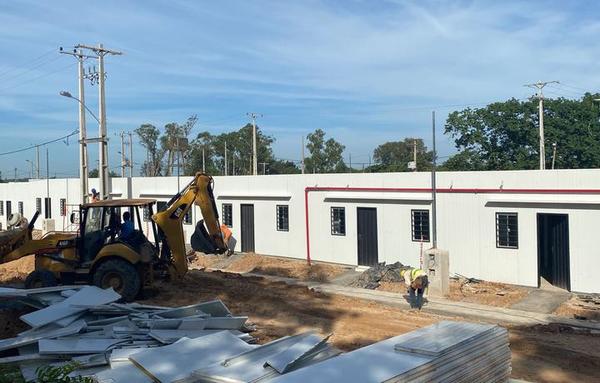 Costanera Sur: obras de viviendas temporales entran en su etapa final