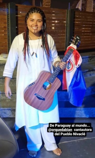 Bianca Orqueda eleva su voz nivaclé en Dubái - Cultura - ABC Color
