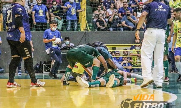 “Toti” con politraumatismo y Rodríguez con fractura