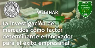 La investigación de mercado como factor para  el éxito empresarial será tema de webinar