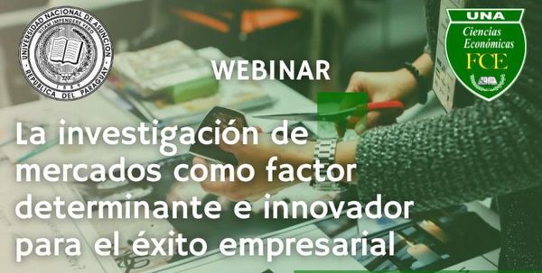 La investigación de mercado como factor para el éxito empresarial será tema de webinar