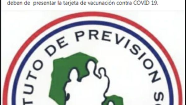 Guyryry por pedido de carnet anticovid para consultar en IPS
