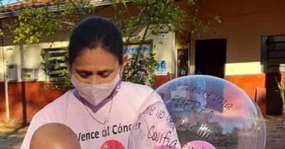 La Nación / Andreita necesita ayuda: niña de 7 años tiene leucemia y está internada en Clínicas con neumonía