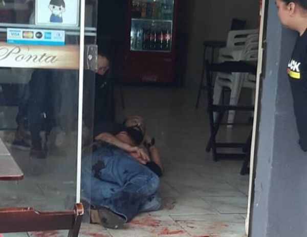 Empresario es asesinado mientras tomaba café en una panadería de Ponta Porã