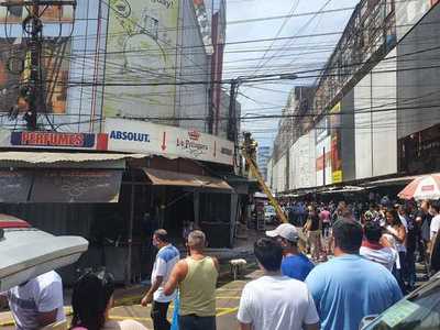 Principio de INCENDIO por causa de CALOR EXCESIVO causo susto en CDE