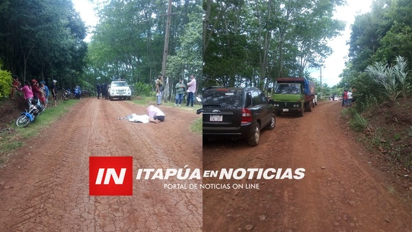 TRAGEDIA EN ALTO VERÁ, NIÑA DE 4 AÑOS MUERE ARROLLADA. - Itapúa Noticias