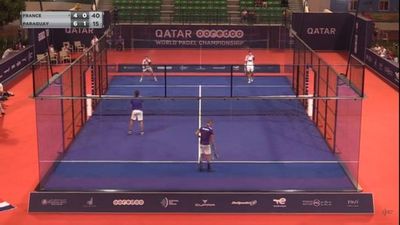 Pádel: Paraguay ganó el segundo punto e igualó la serie - Polideportivo - ABC Color