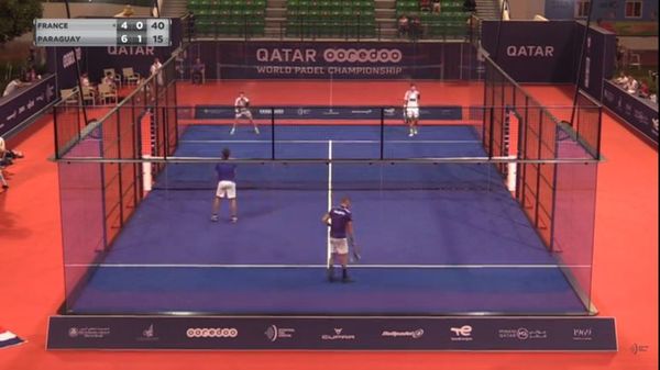 Pádel: Paraguay ganó el segundo punto e igualó la serie - Polideportivo - ABC Color