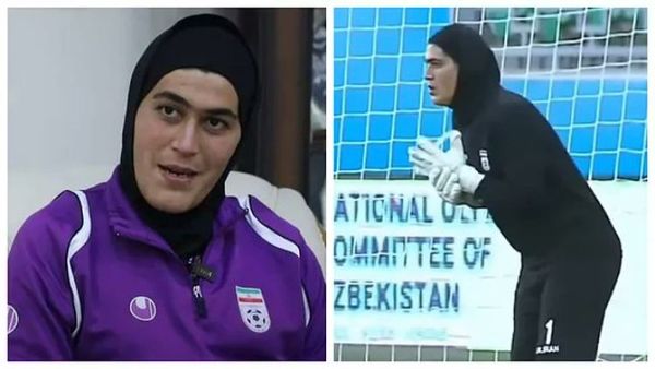 La federación jordana acusa a la iraní de que su guardameta, Zohreh Koudaei, es un hombre