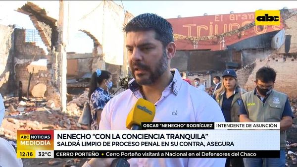 Nenecho, “con la conciencia tranquila” y seguro de que saldrá limpio del proceso penal en su contra - ABC Noticias - ABC Color