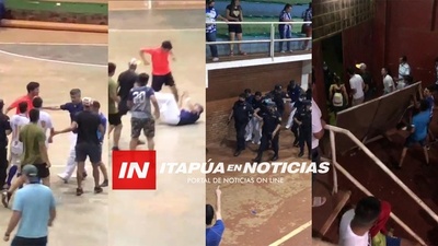 ÁRBITROS LESIONADOS TRAS ENCUENTRO DEPORTIVO EN CAP. MIRANDA - Itapúa Noticias