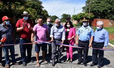 Gobernación habilita empedrados en Hernandarias