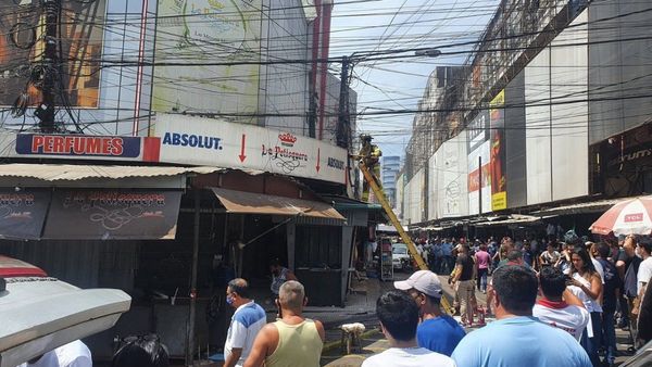 Cortocircuito causa un principio de incendio en Ciudad del Este