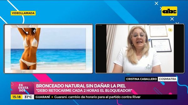 Bronceado natural sin dañar la piel - Ensiestados - ABC Color