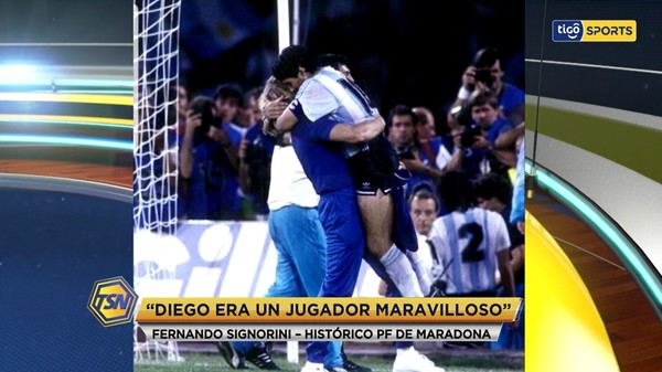 Fernando Signorini recuerda su trabajo al lado de Maradona
