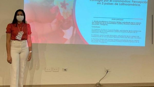 Paraguaya es premiada por investigación sobre la pandemia