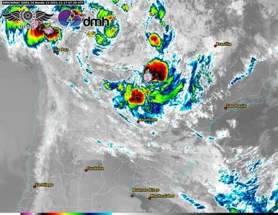 Lluvias y tormentas persistirán, anuncia Meteorología - Nacionales - ABC Color