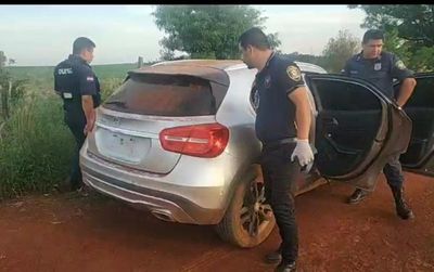 Vehículo robado en Brasil fue utilizado para robo de mercadería en Minga Guazú – Diario TNPRESS