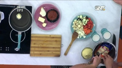Cocina LMCD: Pechugas kzero mediterráneo con polenta cremosa - SNT