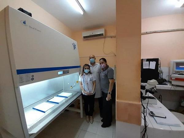 Cabina de bioseguridad refuerza servicio del Hospital Distrital de Caaguazú – Prensa 5