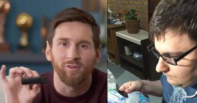 La Nación / Joven no vidente compartió un video que llegó hasta Messi y este le regaló un dispositivo OrCam