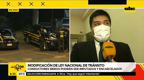 Modifican ley nacional de tránsito - A la gran 730 - ABC Color