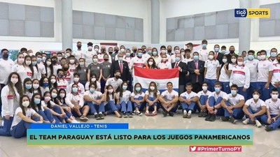 El Team Paraguay, listo para encarar los Juegos Panamericanos Junior