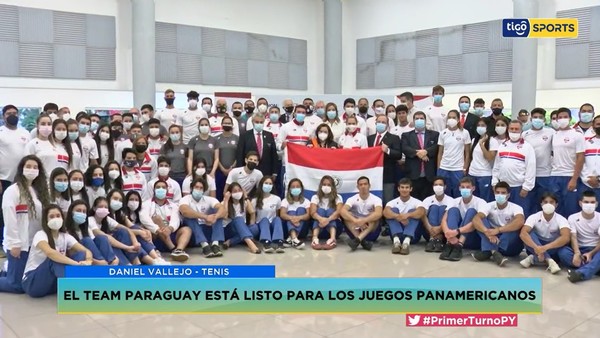 El Team Paraguay, listo para encarar los Juegos Panamericanos Junior
