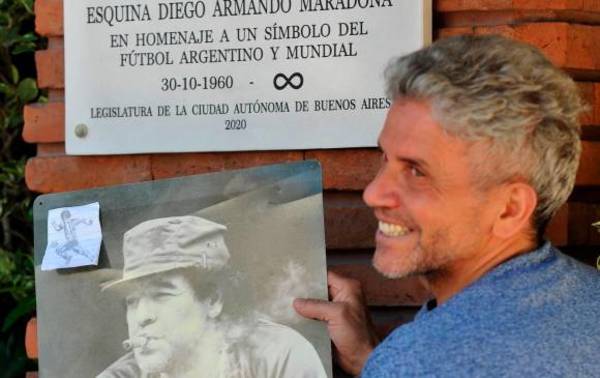 Homenajean a Maradona - El Independiente