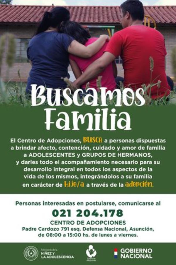 Aproximadamente 40 niños y adolescentes a la espera de ser adoptados