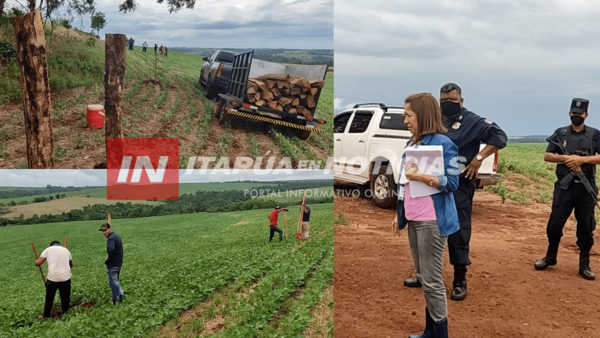 JUEZA CONSTATA INVASIÓN DEL TERRENO DE LA SEÑORA ACOSTA EN COLONIA NUEVA AURORA - Itapúa Noticias