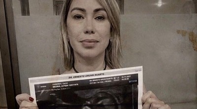 La actriz y presentadora de radio y Tv Letizia Medina se encuentra en la dulce espera
