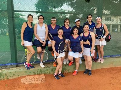 Torneo de confraternidad de tenis - Polideportivo - ABC Color